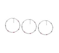 JPXXFM 2 pezzi bianchi in rilievo