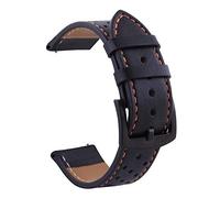 JPXXFM 20 22mm Leather Watch Band Straps For Forerunner 245/645/158/745/55 Bracelet For Venu 2 Vivoactive 3/4 Watchband