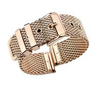 JPXXFM 20 mm 22mm 24 mm in acciaio inossidabile cinturino da polso da polso universale da donna da donna accessori per collegamenti a maglia oro