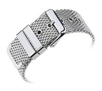 JPXXFM 20 mm 22mm 24 mm in acciaio inossidabile cinturino da polso da polso universale da donna da donna accessori per collegamenti a maglia oro