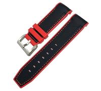 JPXXFM 23mm 22 mm morbido in gomma naturale di orologio per blancpain cinquanta fathoms silicone orologio da orologio da braccio blu blu bidico biotto