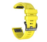 JPXXFM 26 22mm Sport Silicone Watch Strap for Fenix 7X 7 Epix/instinct 2/Coros VERTIX VERTIX2 Easy Fit Quick Release Wirstband
