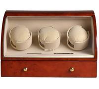 JPXXFM 3 + 3 orologi automatico orologio Winder Display Custodia in legno lucido Orologio da polso Winder Rotator Deluxe Silent Motor con cassetto È così gentile da parte tua