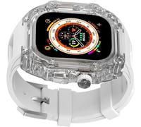 JPXXFM 44 mm, 45 mm, 49 mm - cinghia di orologio in silicone trasparente per 8 7 6 5 4 Serie - Kit di moda femminile - Accessori di riserva per orologio