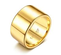 JPXXFM Anello riempito Banda spessa sottili mignolo per pollice impilamento impilabile anello della merda da sposa per donne uomini non appalto di comfort dimensione da 6 a 10