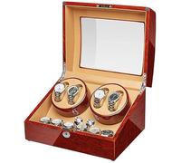 JPXXFM Automatic Watch Winder,Solid Wood Automatic Watch Winder Box Piano Finish Extremely Silent Motor for Man Women Watches Watches Display beautiful scenery