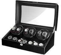 JPXXFM Avvolgitore per orologi automatico per 6 orologi 7 SCHEDA PERCHITÀ PIANO PIASTURA DI PANO DI PIANO DEL MOTORE ESTREMAMENTE Silenzioso