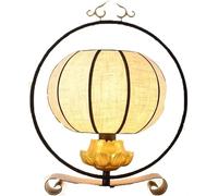 JPXXFM Bedside Lamp Lotus Table Lantern Shape Modern Metal Bedroom Lights for Living Room Dining Office Hotel