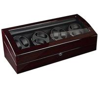 JPXXFM Box Box Watch Winder Box con 8 posizioni di avvolgitore 9 spazi di stoccaggio 4 modalità regali per persone di successo Scatole di orologio presenti, orologio automatico bellissimo scenario