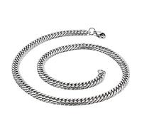 JPXXFM Catena di collana a marcia, donna in acciaio inossidabile collegare la collana 45cm-70 cm