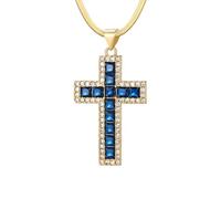 JPXXFM Collana Crocifisso per donne, colletti che strisciano che strisciano il nostro girocollo -pappagallo di Gesù collana, collana a croce di Gesù, collana a croce con Gesù