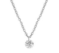 JPXXFM Collana in acciaio inossidabile Donne, collana per donne Fashion Rolo Catena con ciondolo zircone Catena da 20 pollici