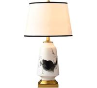 JPXXFM Desano comodino glassa fatta per glassa fatta a mano Base in ottone tavolo in ceramica moderna camera da letto divano tavolo da divano di fattoria costiera tavolo costiero