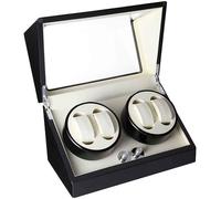 JPXXFM Display di archiviazione automatica di avvolgitore meccanico Visualizza in auto avvolgimento Organizzatore di orologi per orologio rotatore silenzioso Motore bellissimo scenario