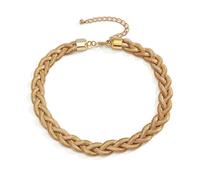 JPXXFM for Women Trendy, Statement Necklaces for Women Chunky AdjustableOne colorCustomPlated Snake Chain Necklace