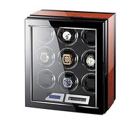 JPXXFM Guarda Winder Automatico Orologio Watch Box Remote Control LCD Touch Screen Motore tranquillo per uomini Regalati di grandi dimensioni, 6 0 Watch Winder