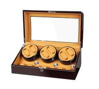 JPXXFM Guarda Winder Wood Automatico Ruota Avvolgitore orologio 6 7 Display di stoccaggio Cuscino in pelle per pianoforte cuscine