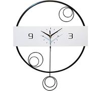 JPXXFM Mute Wall Clocks Made From Wood, Modern Minimalist Personality Creative Home Fashion Quartz Clock for Living Room Bedroom Decoration