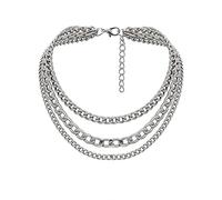 JPXXFM Necklace Chain, Necklaces for Women Adjustable WhiteOne colorCustomPlated Cuban Chain Necklace