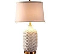 JPXXFM NOI NOVE DABILE AMERICAN AMERICAN Ceramica retrò soggiorno camera da letto comodino tessuto comodino decorazioni per la scrivania della casa di colpa (interruttore telecomandato) tavolo