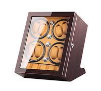 JPXXFM Orologio Watch Watch Winder Storage Box per avvolgimento 8 orologi automatici e 5 orologi Spazio Spazio Shell Wood Paint Extern, Bianco, B Winder