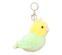 JPXXFM Pappagallo | Accessori per borse per pappagalli cartoni animati | Chiavi, fascino delle borse, portachiavi anime multifunzionali
