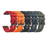 JPXXFM Per Forerunner 935 Watch Band Silicone Watch Strap Sostituzione per Fenix 5/Fenix 5 Plus/Fenix 6/Fenix 6 Pro/Forerunner 935/945/Approccio S60/Quatix 5