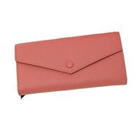 JPXXFM Portafogli commerciali organizzatori di monete portafogli vera pelle di pelle che bloccano il portafoglio di monete con le carte della borsa (dimensioni: rosso)