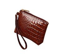 JPXXFM Portafoglio e luce molto portatile e accessori idraulici a portafoglio di grande capacità (marrone, una taglia)