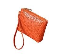 JPXXFM Portafoglio e luce portatile molto portatile e portafoglio a portata di grande capacità (arancione, una taglia)