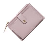 JPXXFM Portafoglio portafoglio portafoglio portafoglio portafoglio a portafoglio con slot multi zip (viola, una taglia)