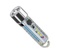 JPXXFM Torcia - torcia tascabile ricaricabile | Illuminazione ad anello stabile e multifunzionale per campeggio, camminata, escursioni, zaino in spalla e altri