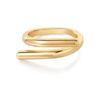 JPXXFM Trendy placcato zirconia cubica zirconia anelli impilabili per donne anelli semplici didati dono di gioielli di dita