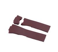 JPXXFM Ulysse-Nardin Marine Bracelet de montre en silicone étanche en caoutchouc pour homme 25 x 12 mm