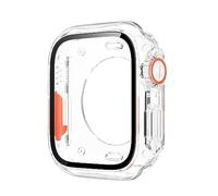JPXXFM Upgrade To Ultra Watch Case for 44mm 45mm 40mm 41mm Hard PC Front &Rear Bumper Case iwatch Series 8 7 6 5 4 SE Cover (Color : Titanium Gold, Size : 41mm)