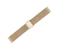 JPXXFM Watch Strap Business Watch Band 14mm 18mm 20mm 22mm da 24 mm in acciaio inossidabile in metallo in metallo nero in oro rosa