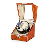 JPXXFM Watch Winder Watch Shox Box Woro in legno in legno massiccio Avvolgitore con motore silenzioso e cuscino per orologi flessibile, orologio automatico Verifica per orologio Orologio Winder
