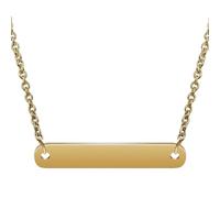 JPXXFM Womens Stainless Steel Necklaces, Necklace for Women Simple Jewellery Sideways Bar Pendant