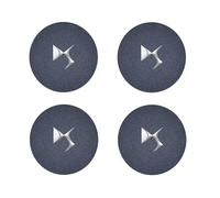 JPYDFI Sottobicchieri Auto per DS 3 Crossback 2019-, Resistenti alle Alte Temperature Antiscivolo Sottobicchieri per Auto Accessori,Navy- Four-Pack