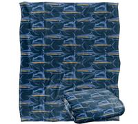 Jq Licensing Billfish Fishing Pattern Coperta super morbida al tatto setoso - 152 x 127 cm