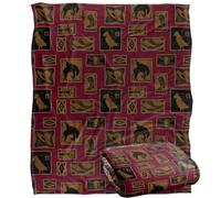 Jq Licensing - Jl-Jp Rodeo Roundup Pattern Coperta super morbida al tatto setoso - 152 x 127 cm