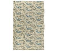 Jq Licensing - Jl-Jp Ying Yang Fish Pattern Coperta super morbida al tatto setoso - 91 x 147 cm