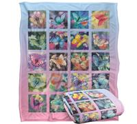 Jq Licensing - Royce Mcclure Butterfly Boxes Coperta super morbida al tatto setoso - 152 x 127 cm