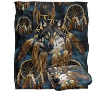 Jq Licensing - Rs-Jp Dreamcatcher Wolf Silky Touch Super Soft Throw Blanket 152 X 127 Cm