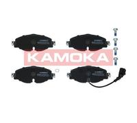 JQ101186 KAMOKA Kit pastiglie freno, Freno a disco per AUDI,CUPRA,SEAT,SKODA,VW