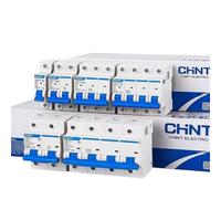 JQEYEWYKK 1 pz MCB NXB-63 1P 2P 3P 4P AC 230/400V 1A-125A Interruttore Automatico for Montaggio su Guida DIN Interruttore Pneumatico Domestico in Miniatura(Nxb-125 80a,4P)