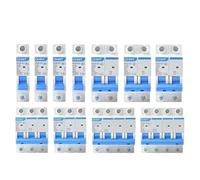 JQEYEWYKK 1 pz MCB NXB-63 Interruttore Automatico in Miniatura 1P 2P 3P 4P AC 230/400V Montaggio su Guida DIN Interruttore Pneumatico Domestico in Miniatura(63A,KL-a113)