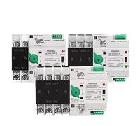 JQEYEWYKK Inverter fotovoltaico ATS a Doppia Alimentazione, 2P, 3P, 4P, su Guida DIN, sezionatori di trasferimento Automatici, ininterrotti, 63 A, 100 A, 125 A, Solare fotovoltaico(63A(PV),4P)