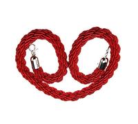 JQGADL Corda di Canapa Intrecciata 1/1,5/2/2,5/300CM Corda per montanti per Il Controllo della Folla con barriera, Corda per Il Controllo della Folla per divisore di Coda,(Size:1M,Color:Rosso)