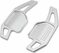 JQHXFDC - 2 Pezzi di Estensioni per Le Leve del Cambio al Volante dell'auto Adatto per Audi Adatto per Q5 8R 2008 2009 2010 2011 2012